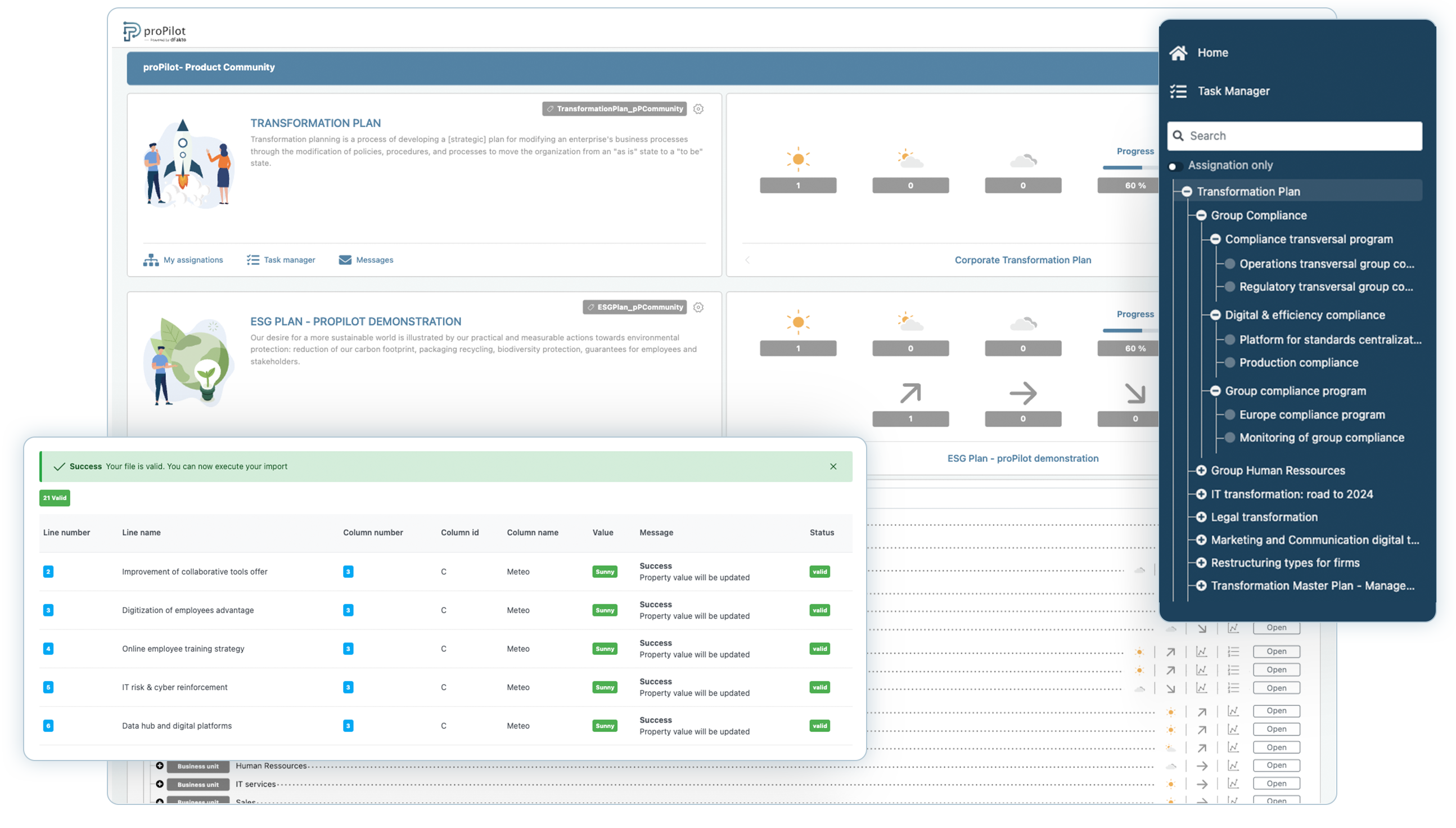 Digitalize your Master Plan with proPilot Digitalize your Master Plan with proPilot